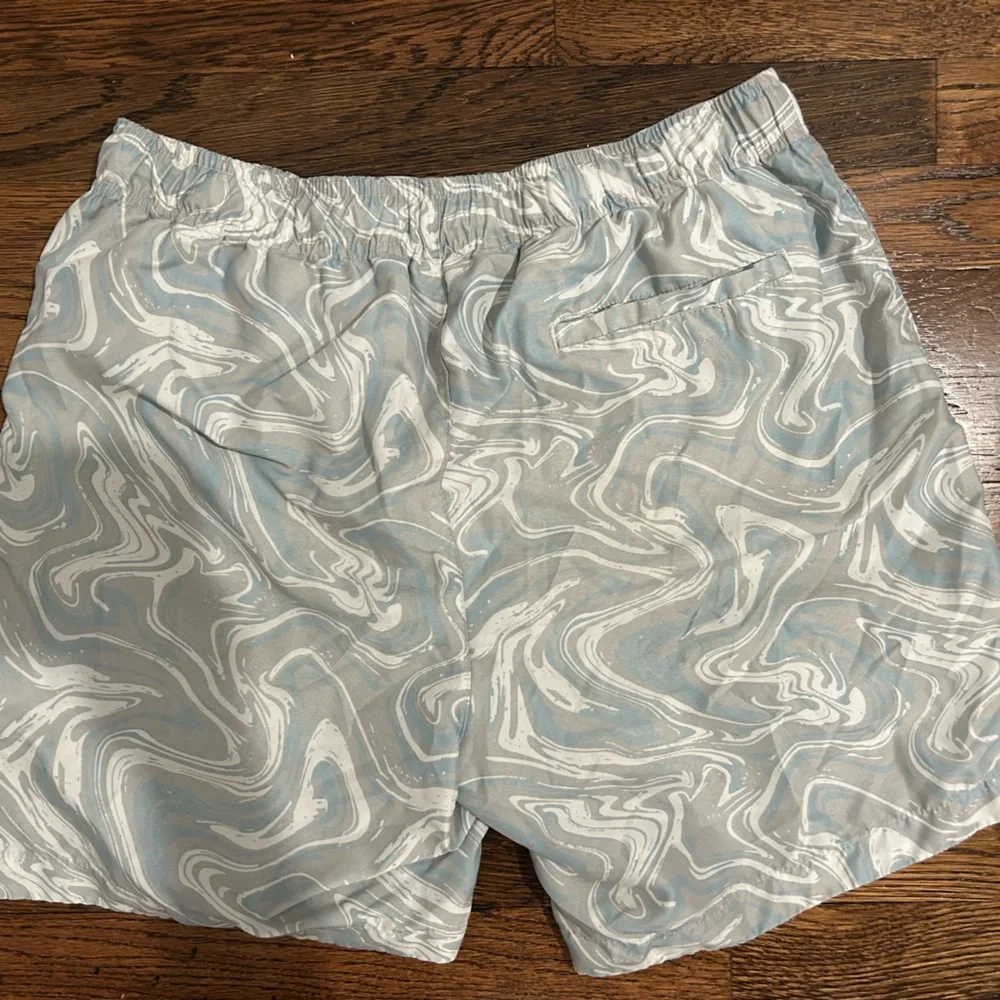 Playboy Blue and White Patterned Apparel